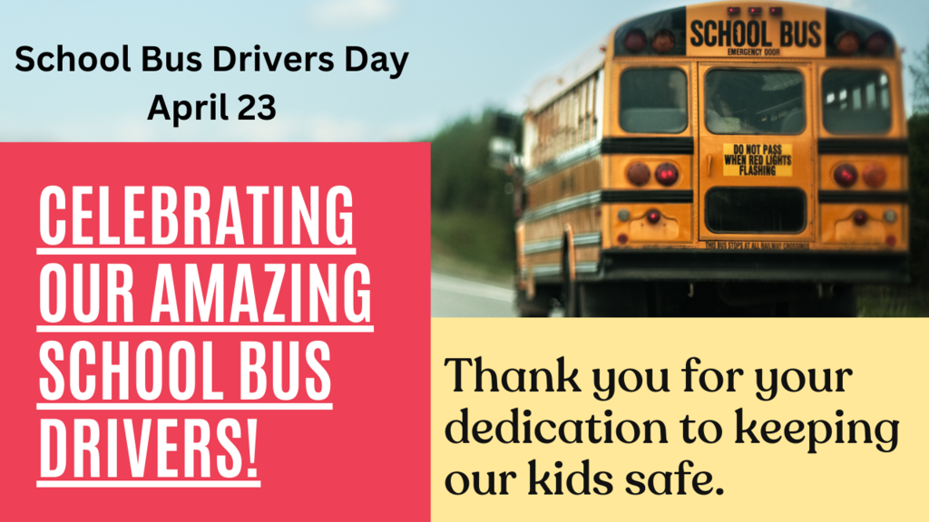 SCHOOL BUS DRIVERS DAY