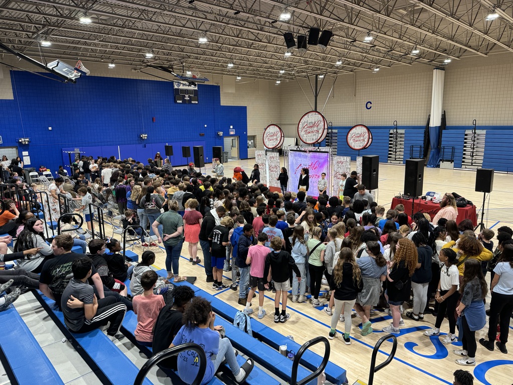 The Beautiful Tomorrow Assembly was created by motivational speaker, music artist, and college enthusiast, Jason Lewis aka Humble TIP. He has traveled all around the country speaking to youth and performing at venues aimed at promoting peace, hope, and empowerment. His goal is to challenge the minds of the youth in attendance and spark an excited desire to pursue their future and its endless potential.   Mrs. Buddenberg said, "In 25 years of teaching, I've never attended an assembly that got the students more involved than the Beautiful Tomorrow assembly. They were engaged in fun activities while hearing about goal setting and peer pressure. Very uplifting and positive way to encourage our students to have a Beautiful Tomorrow." 