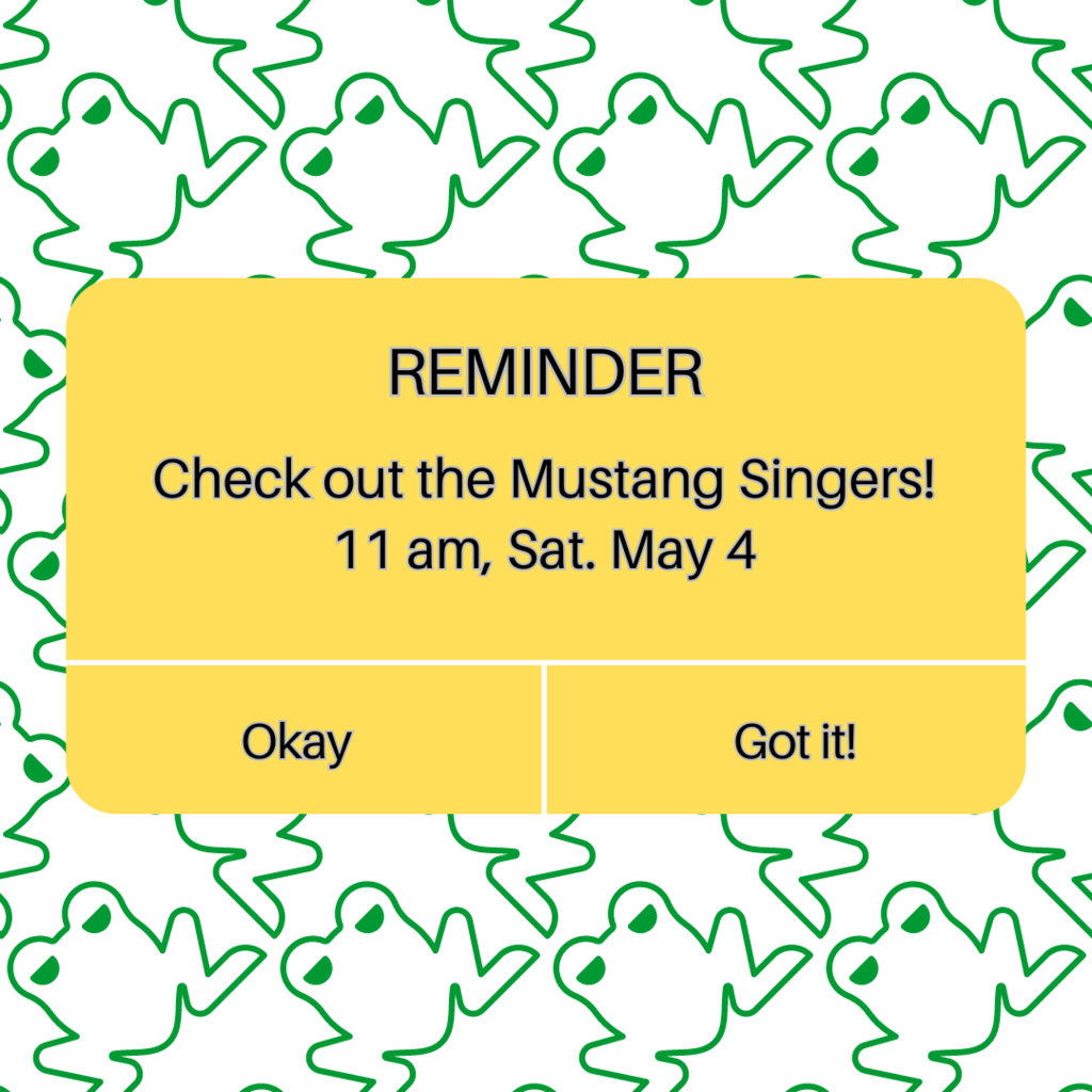 check out the mustang singers