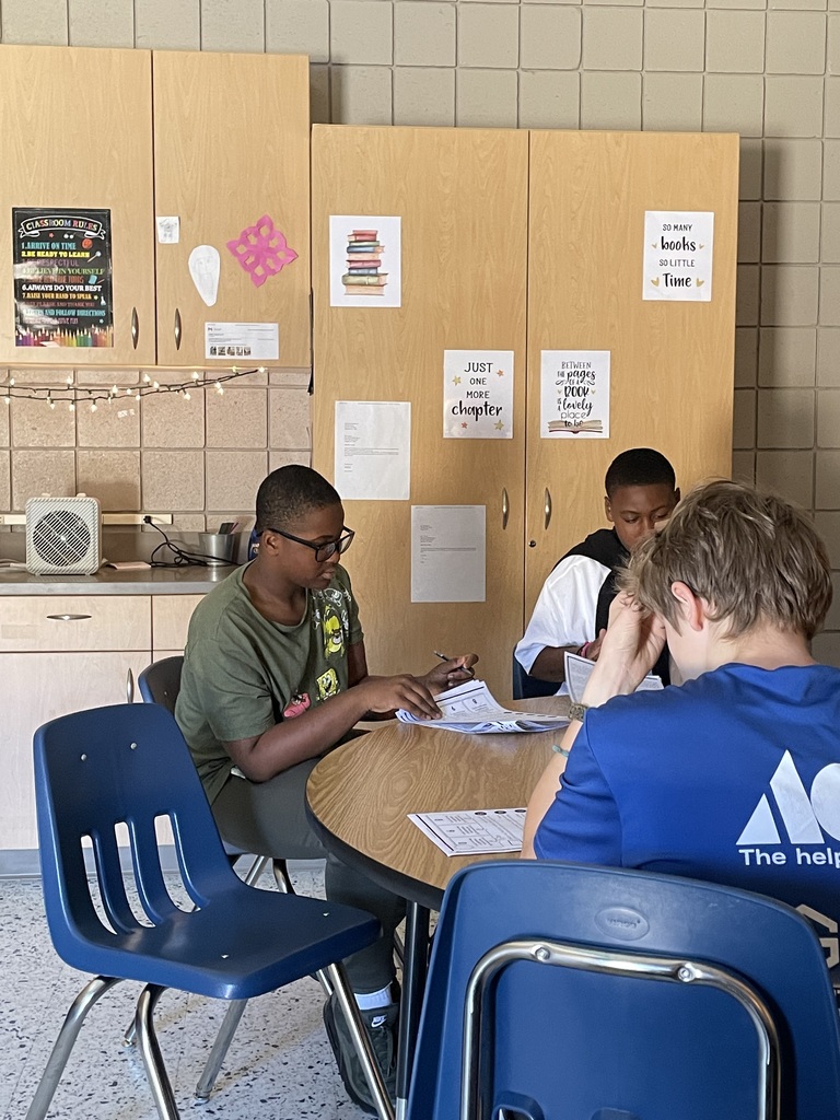 Ms. Frazier’s reading classes enjoyed participating in an escape room on Friday. They used a reading passage to complete four activities and figure out a four digit code to escape. Everyone made it out!