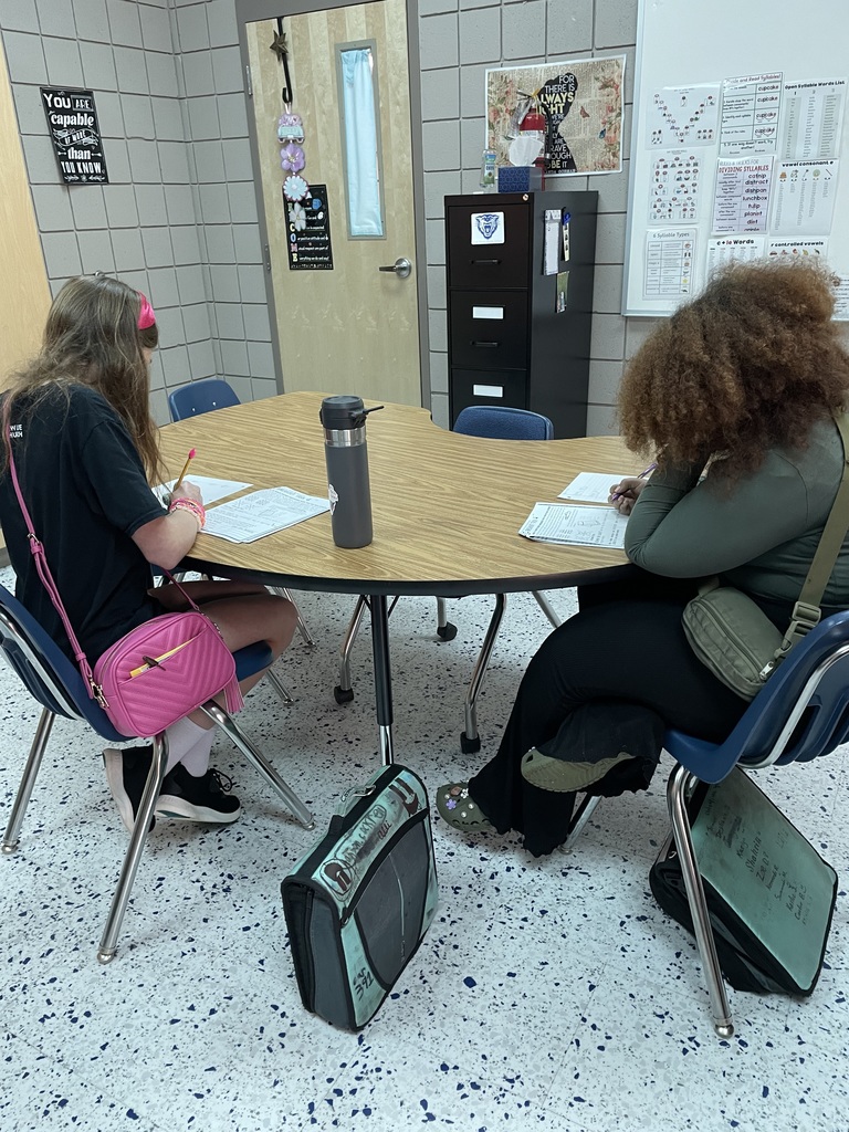 Ms. Frazier’s reading classes enjoyed participating in an escape room on Friday. They used a reading passage to complete four activities and figure out a four digit code to escape. Everyone made it out!