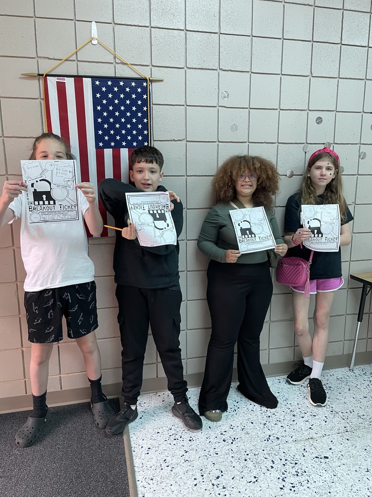 Ms. Frazier’s reading classes enjoyed participating in an escape room on Friday. They used a reading passage to complete four activities and figure out a four digit code to escape. Everyone made it out!