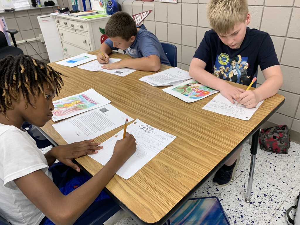 Mrs. Mosley’s fifth grade ELA classes have been reviewing letter writing. They enjoyed sharing their Nature Jars and written letters through a Gallery Walk in class on Wednesday. The students also wrote compliments about the letters and jars as they read each one. Such a fun way to celebrate and share their writing and nature projects. The students had to get creative using figurative language and adjectives as they told how they discovered their jars, described them, and encouraged others to care for the environment.