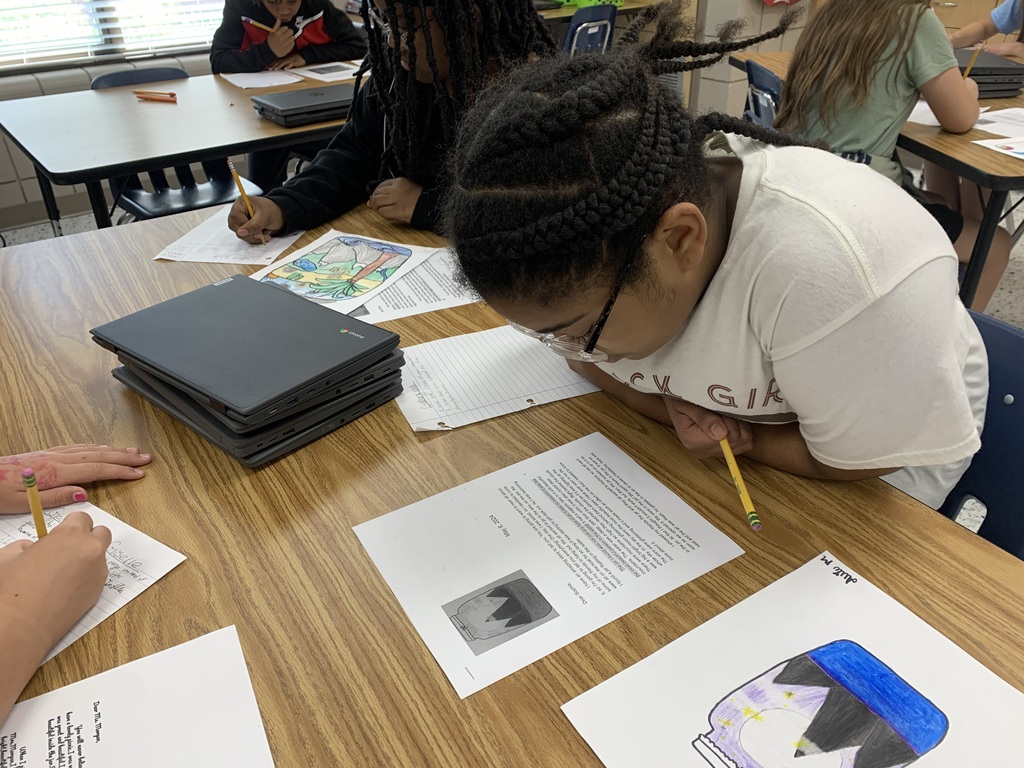 Mrs. Mosley’s fifth grade ELA classes have been reviewing letter writing. They enjoyed sharing their Nature Jars and written letters through a Gallery Walk in class on Wednesday. The students also wrote compliments about the letters and jars as they read each one. Such a fun way to celebrate and share their writing and nature projects. The students had to get creative using figurative language and adjectives as they told how they discovered their jars, described them, and encouraged others to care for the environment.