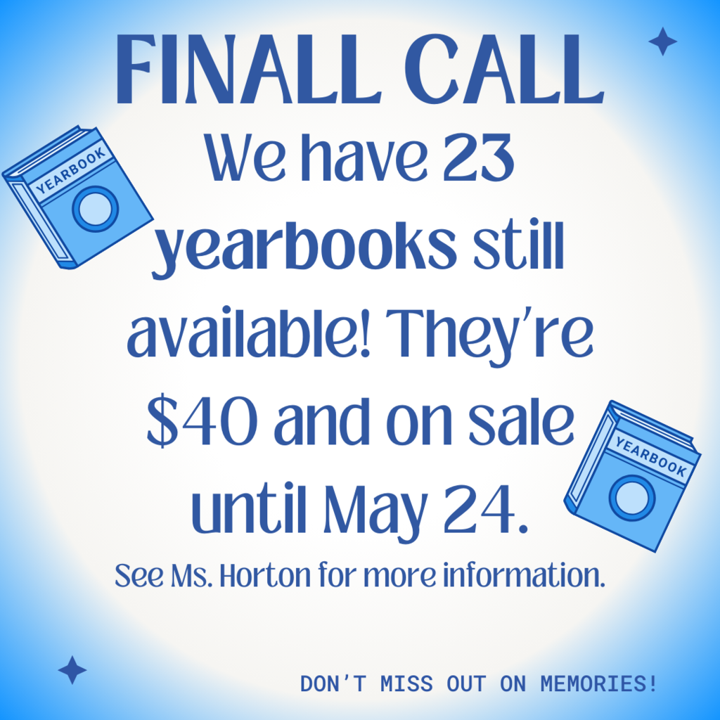 Final call for yearbooks