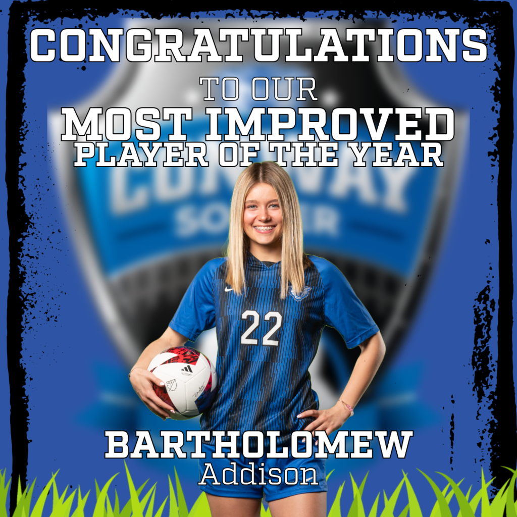 Most Improved Player: Addison Bartholomew