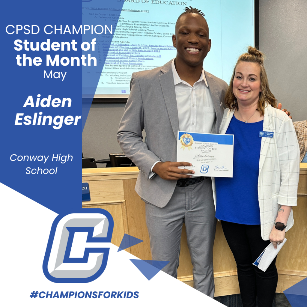 May student of the month