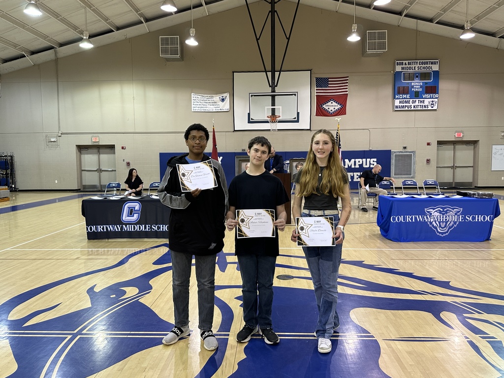 7th Grade End of Year Awards
