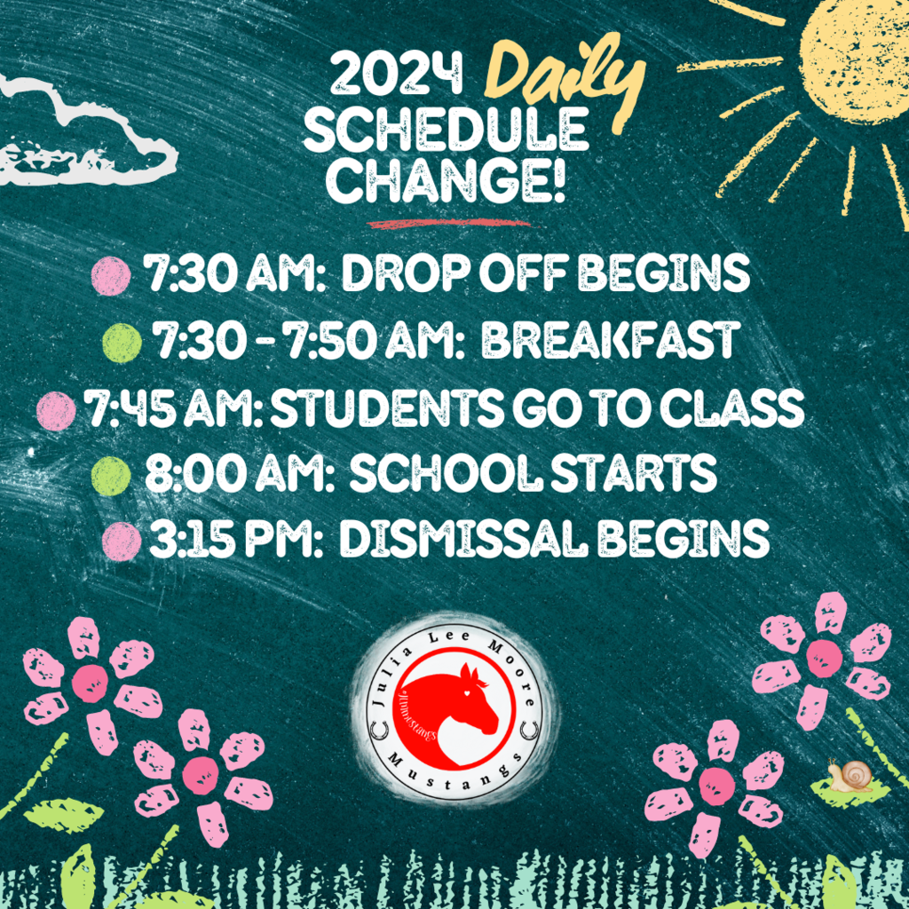 2024 Daily Schedule Change