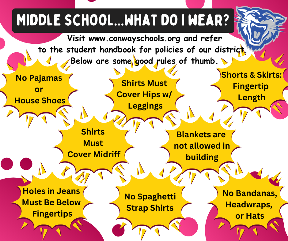 Middle School...what do I wear?