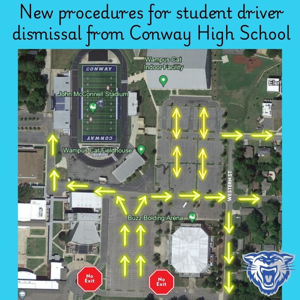 New procedures for student driver dismissal from Conway High School