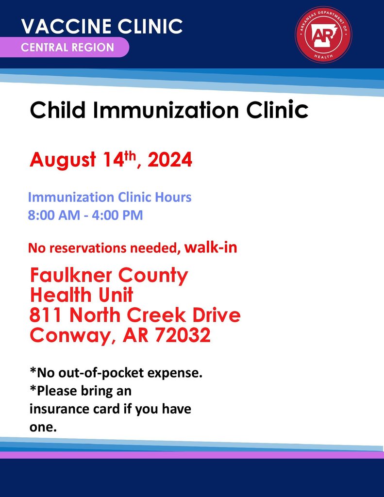 flyer for immunizations