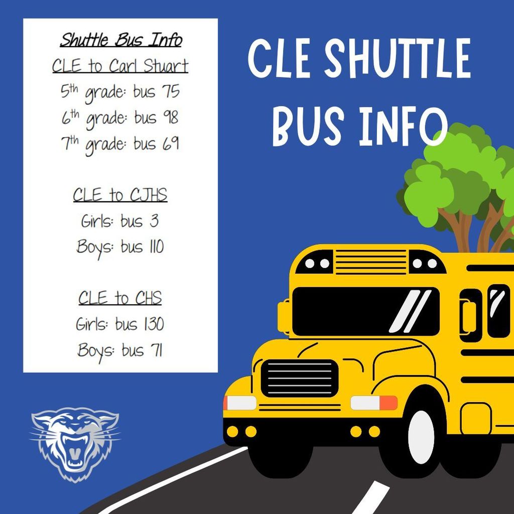 CLE Shuttle Bus Info