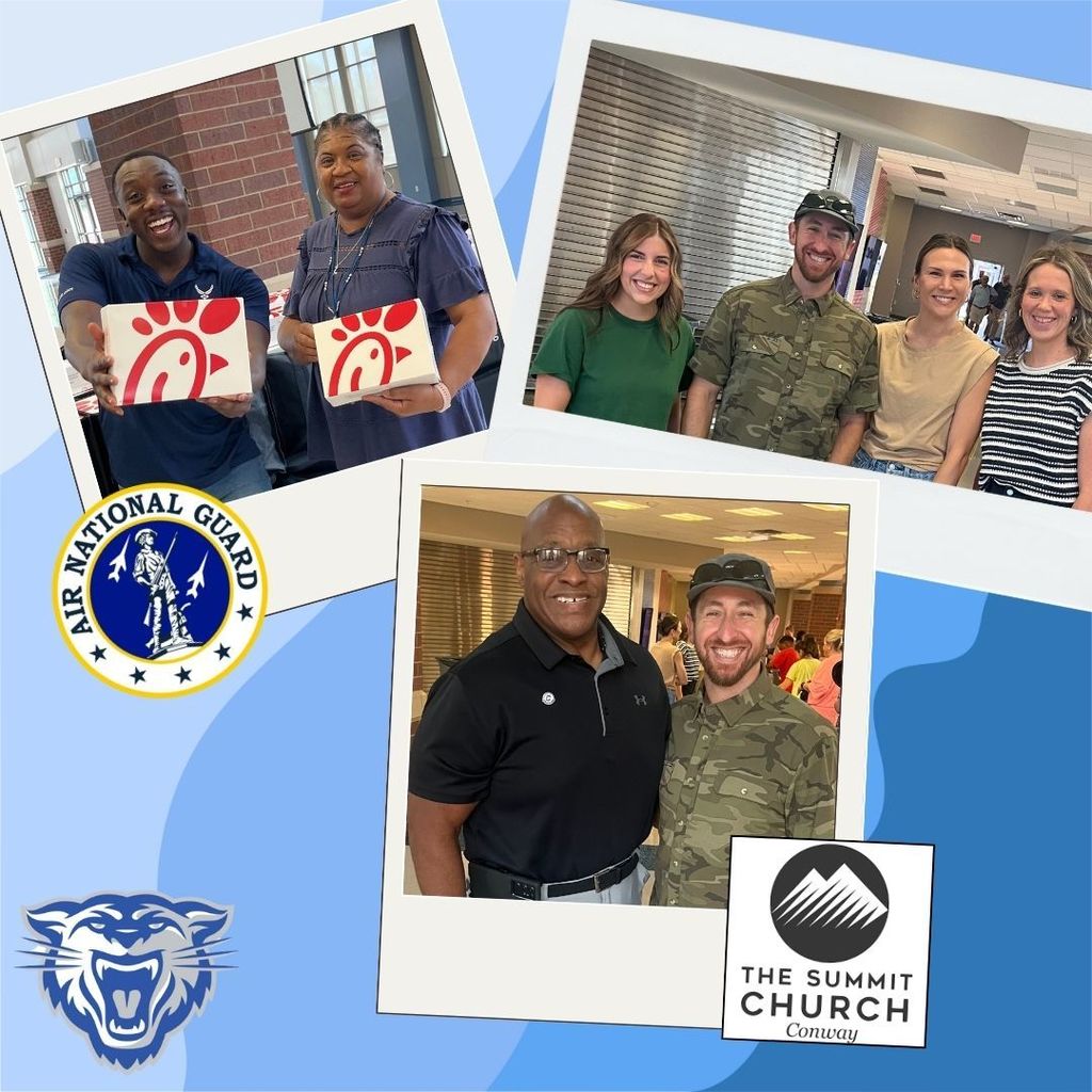 Images of groups and businesses that got the school year off to a great start for teachers!