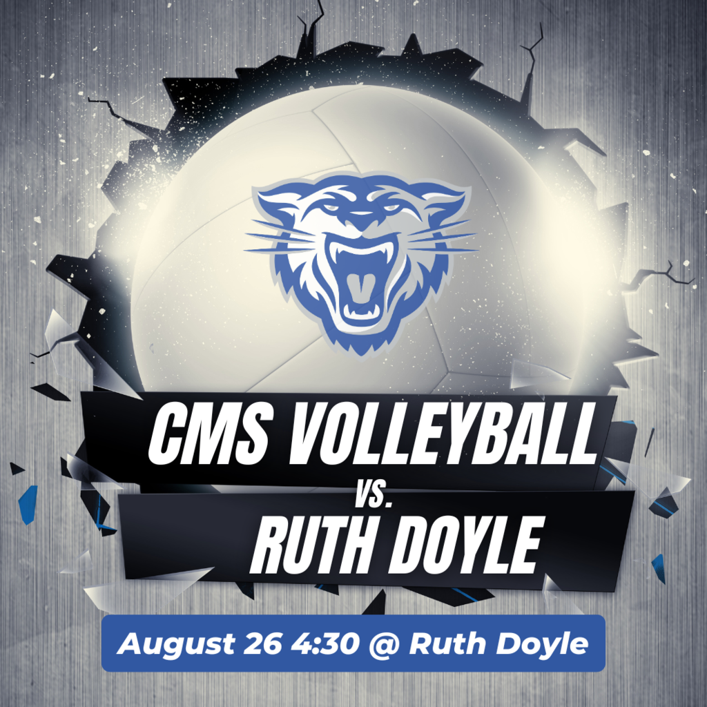 CMS Volleyball vs Ruth Doyle @ Ruth Doyle @ 4:30