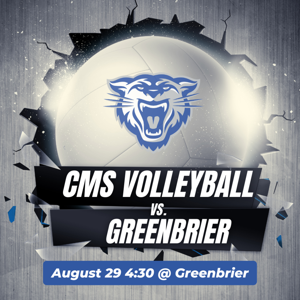 CMS Volleyball vs Greenbrier @ Greenbrier @ 4:30