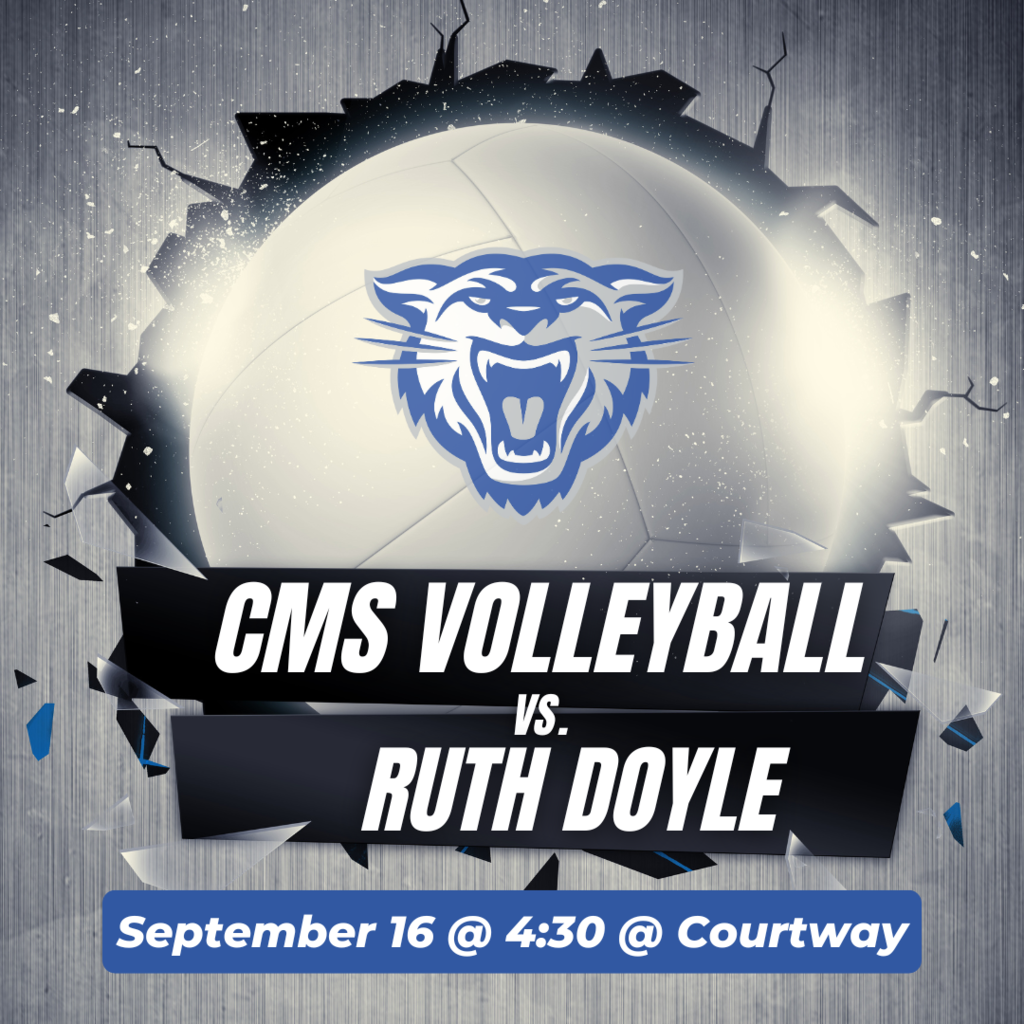 CMS Volleyball @4:30 @ Courtway