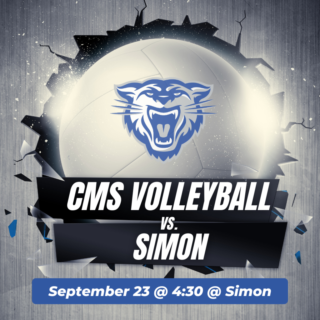 CMS Volleyball vs Simon @ 4:30 @ Simon