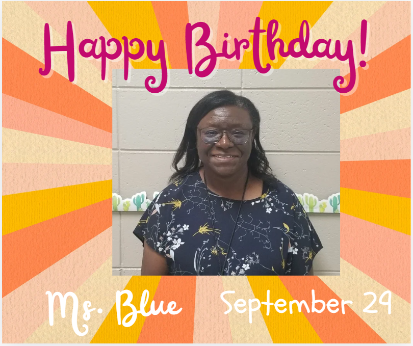 Ms. Blue's Birthday