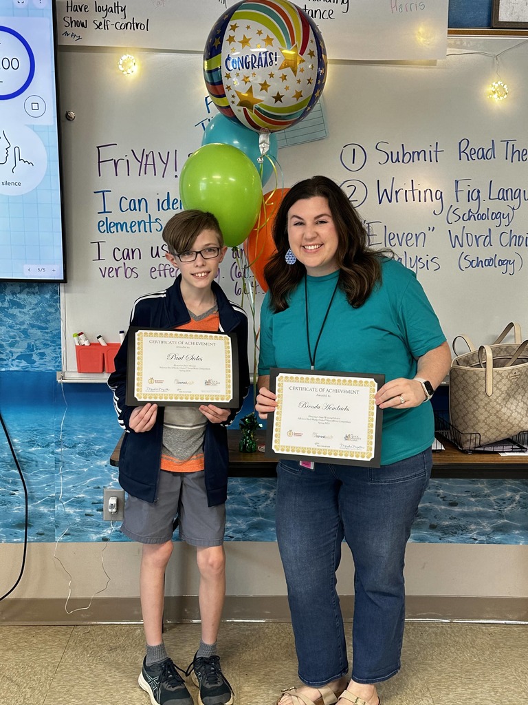 Mrs. Hendricks and student