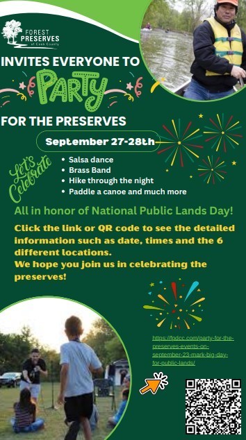 forest preserve flyer