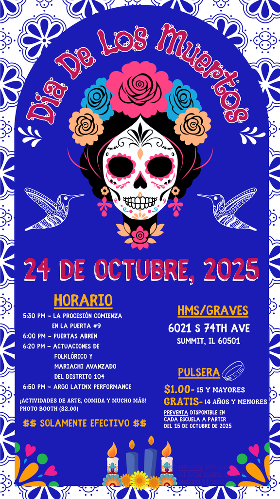 Dia de los Muertos - Spanish