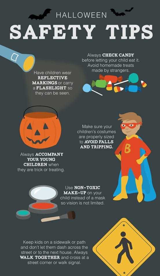 Halloween safety flyer