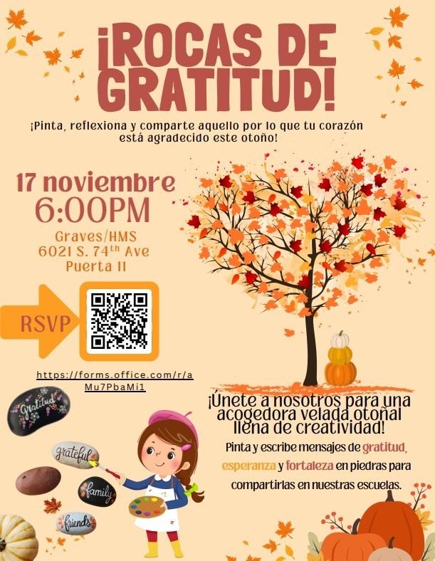 gratitude rock - spanish