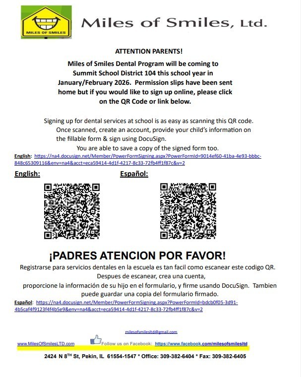 miles for smiles flyer