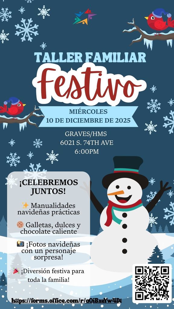 Holiday Family Workshop - Spanish