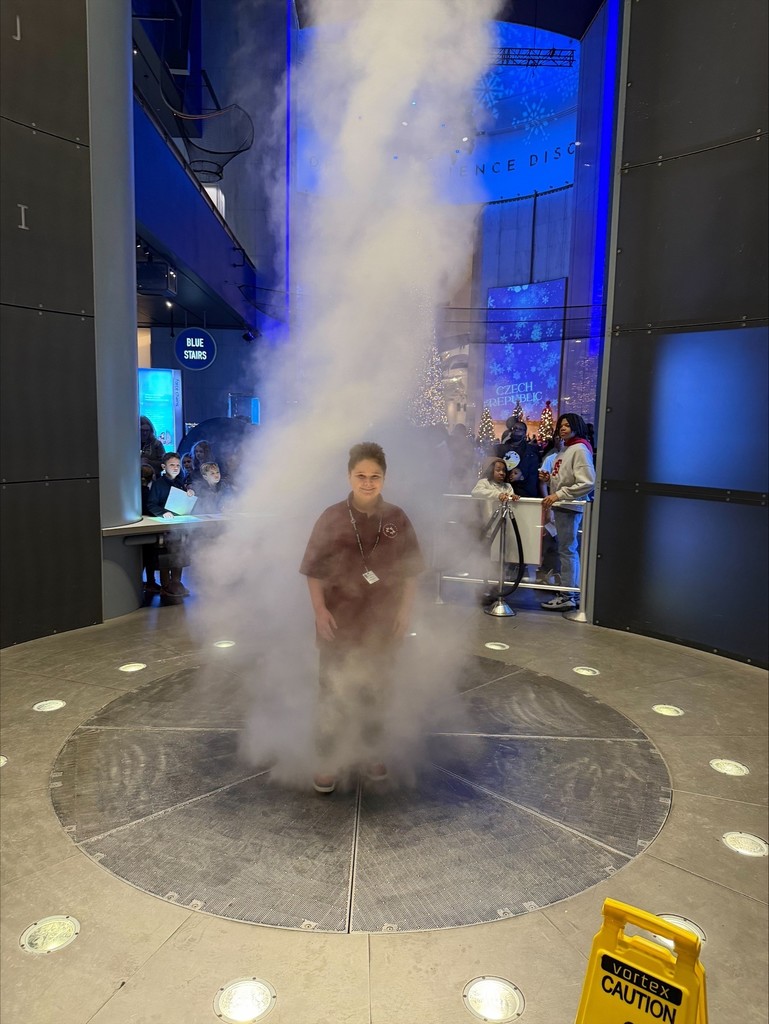 boy in tornado simulator