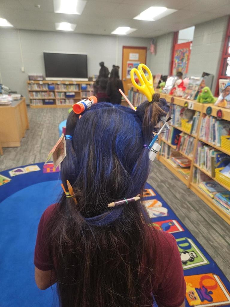 creative hair day photo