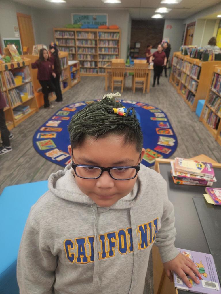 creative hair day photo