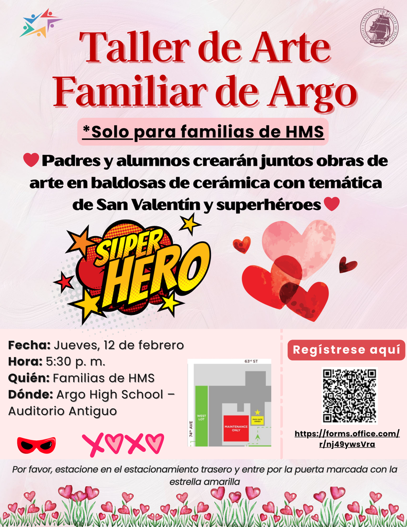 Argo Family Art Workshop - Spanish