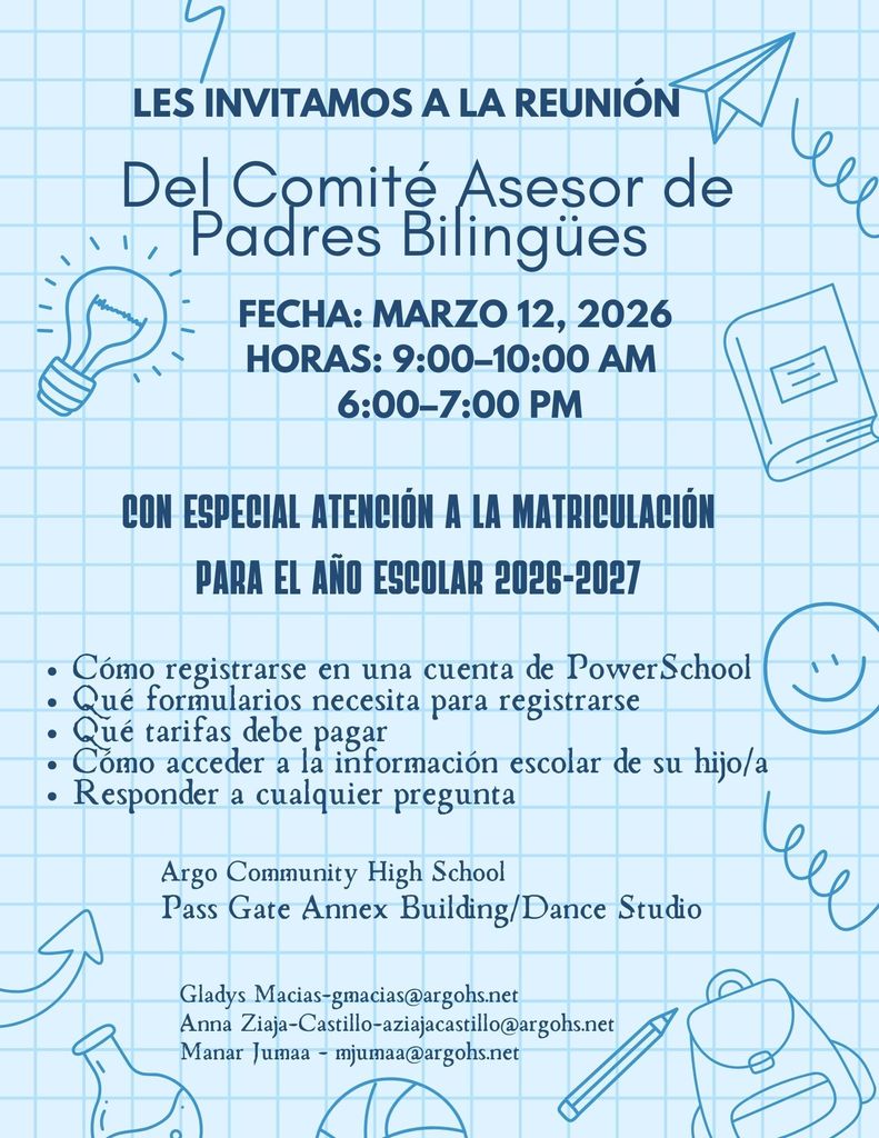 Argo High School BPAC Meeting