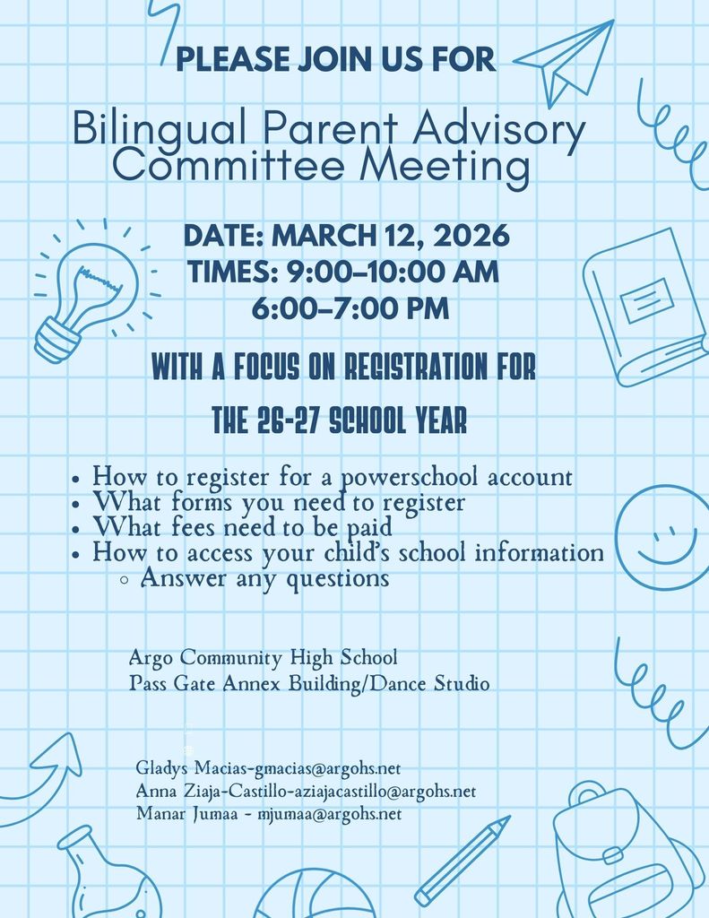 Argo High School BPAC Meeting