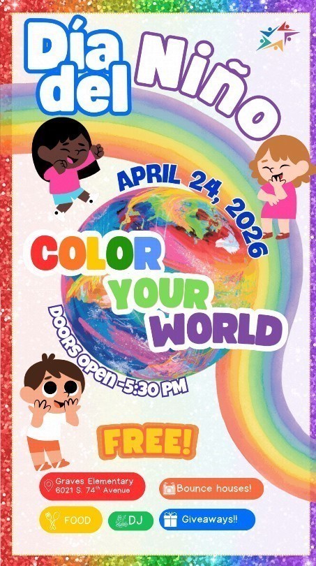 dia del nino flyer  - eng