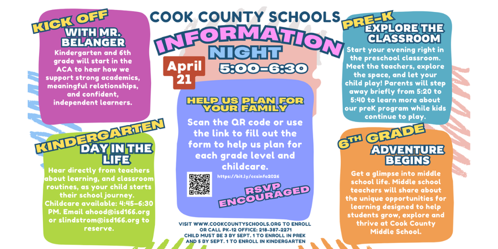 Cook County Schools Information Night