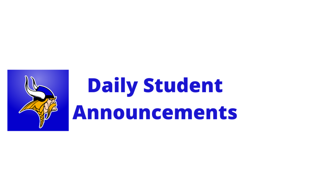 Daily Announcements