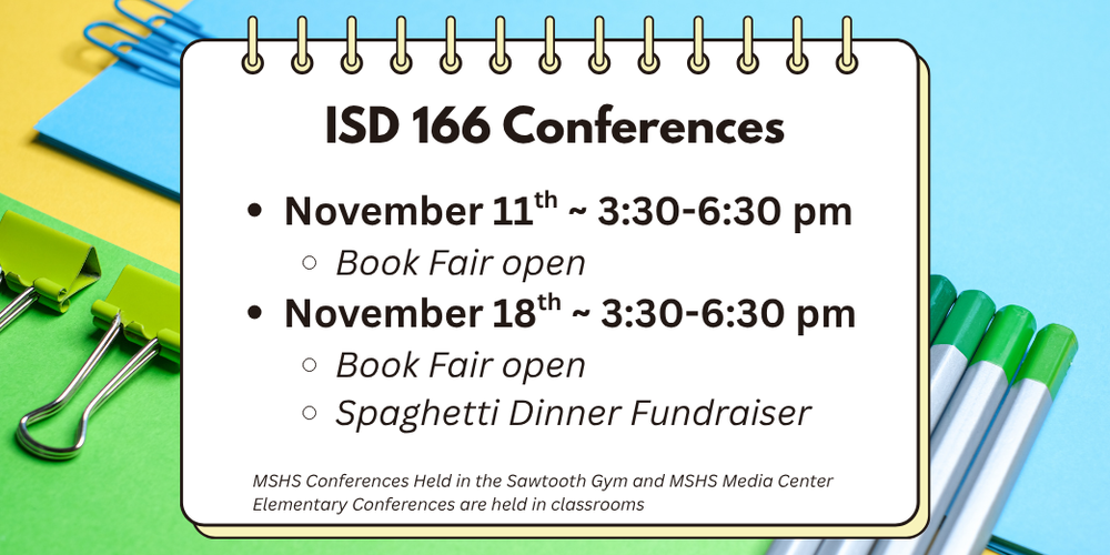 ISD 166 Conferences