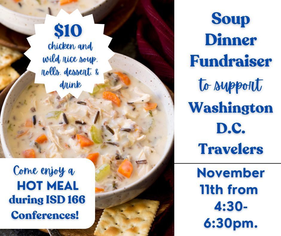 ISD 166 Conference Wild Rice Soup Dinner
