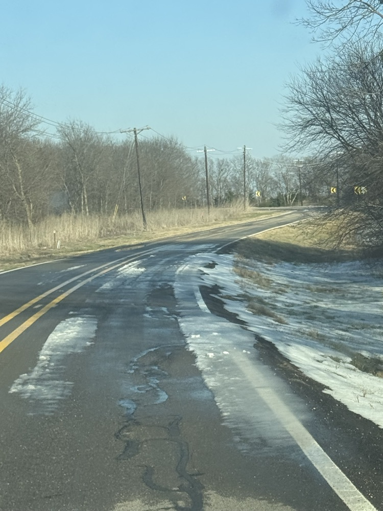 icy roads