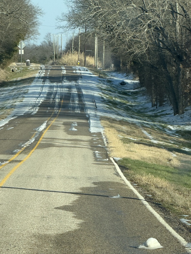 icy roads