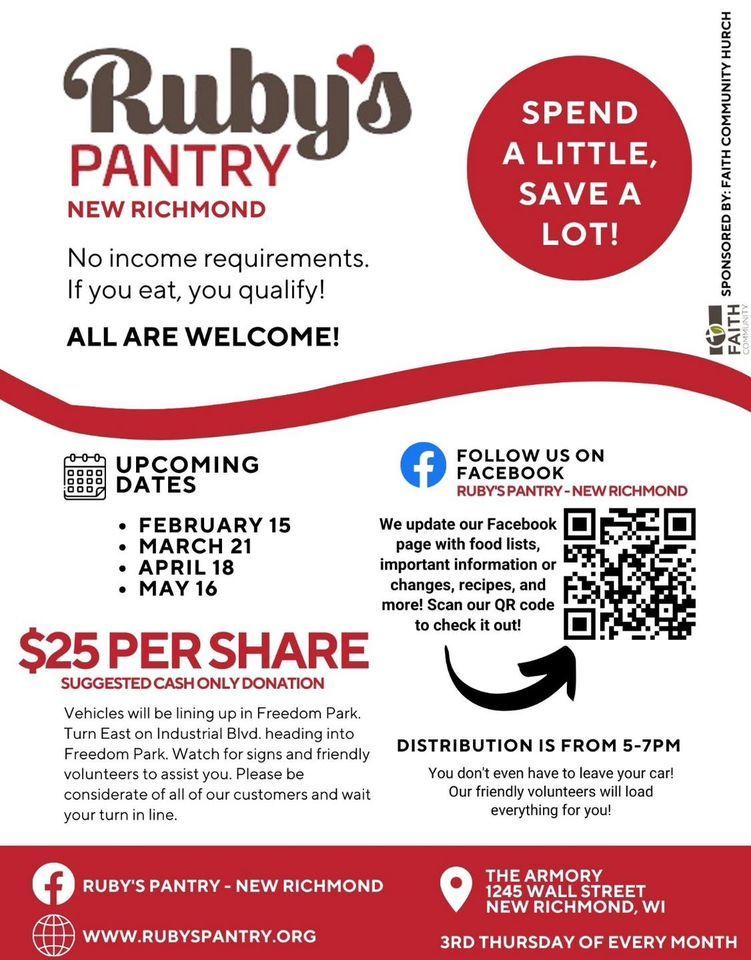 Ruby's Pantry Flyer