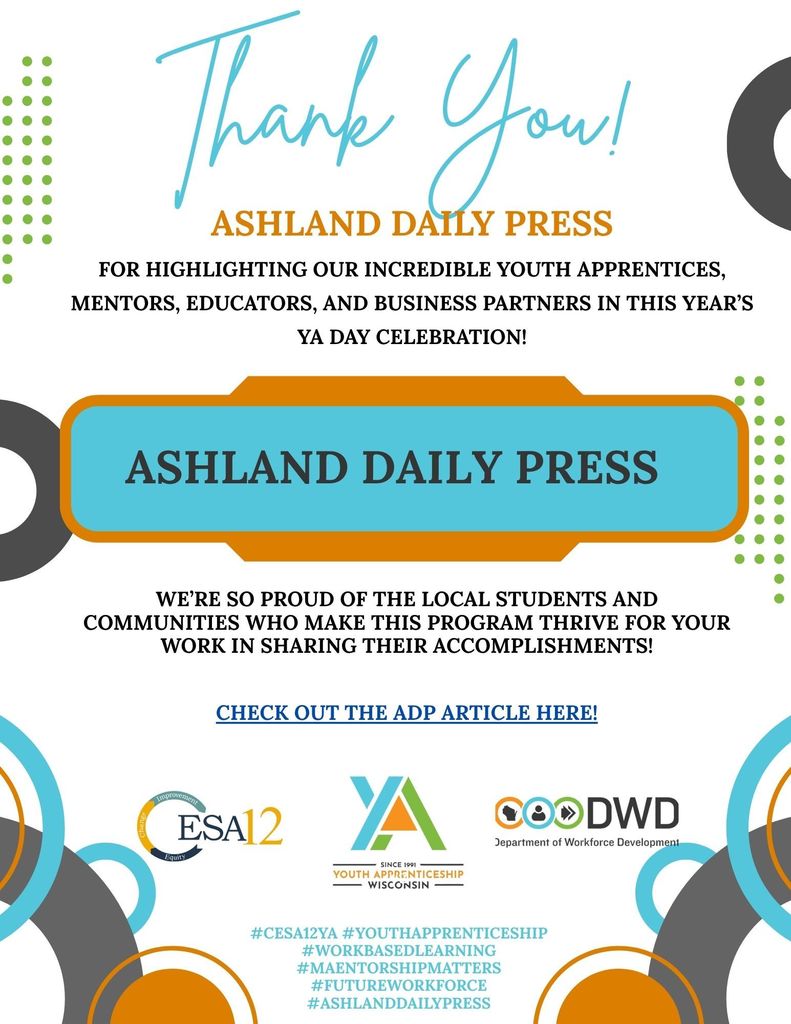 Ashland daily press award