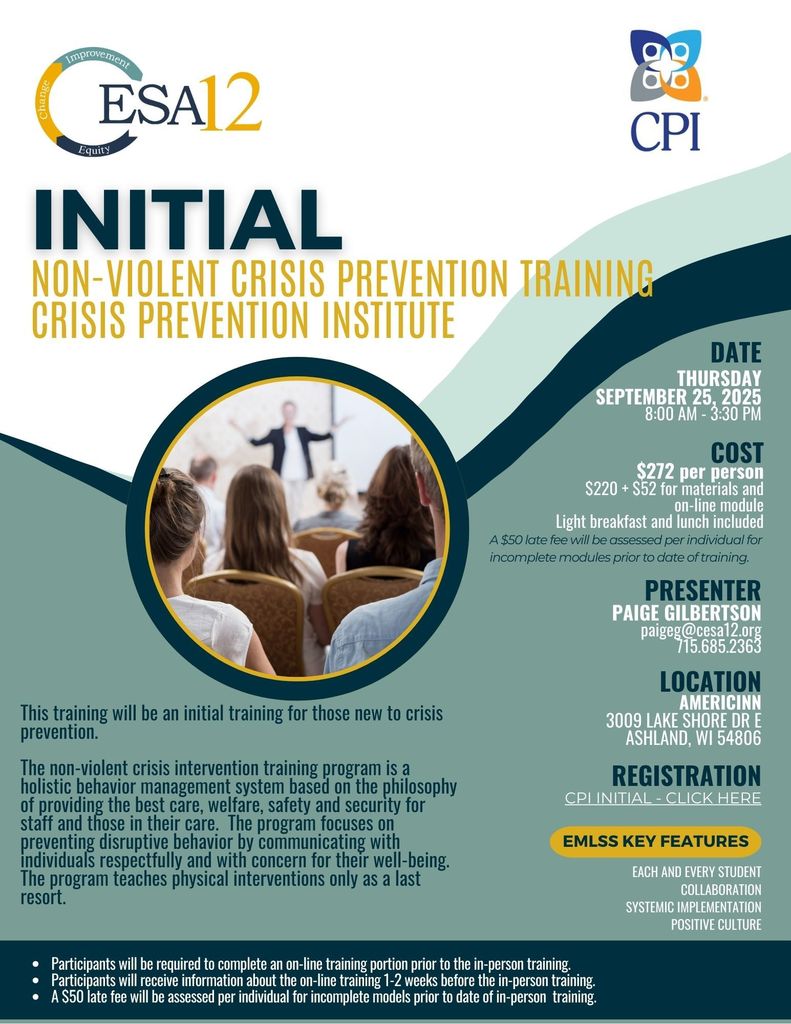 September 25 Initial CPI Training