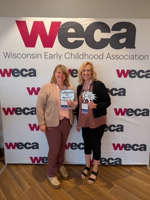 sue and diamond at weca confereence