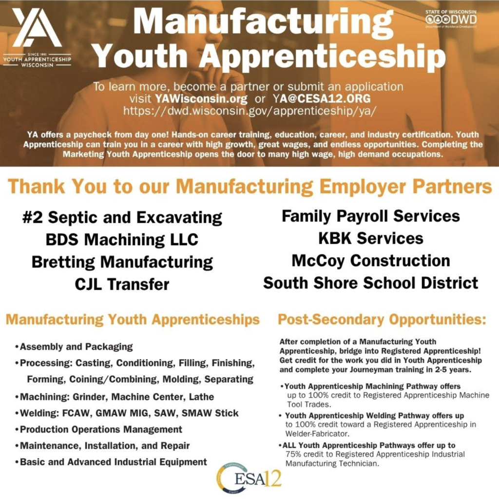 manufacturing YA thank you