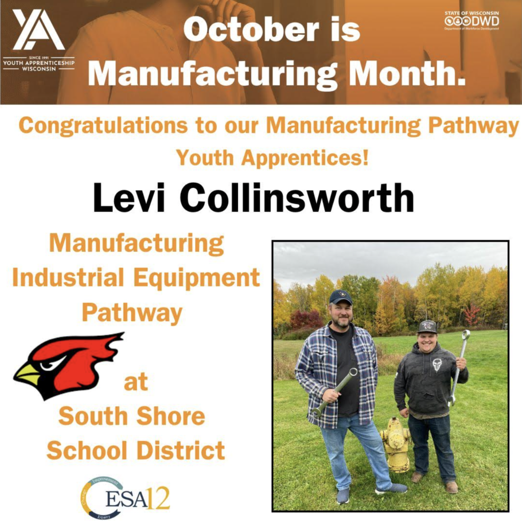 Congratulations to Levi Collinsworth