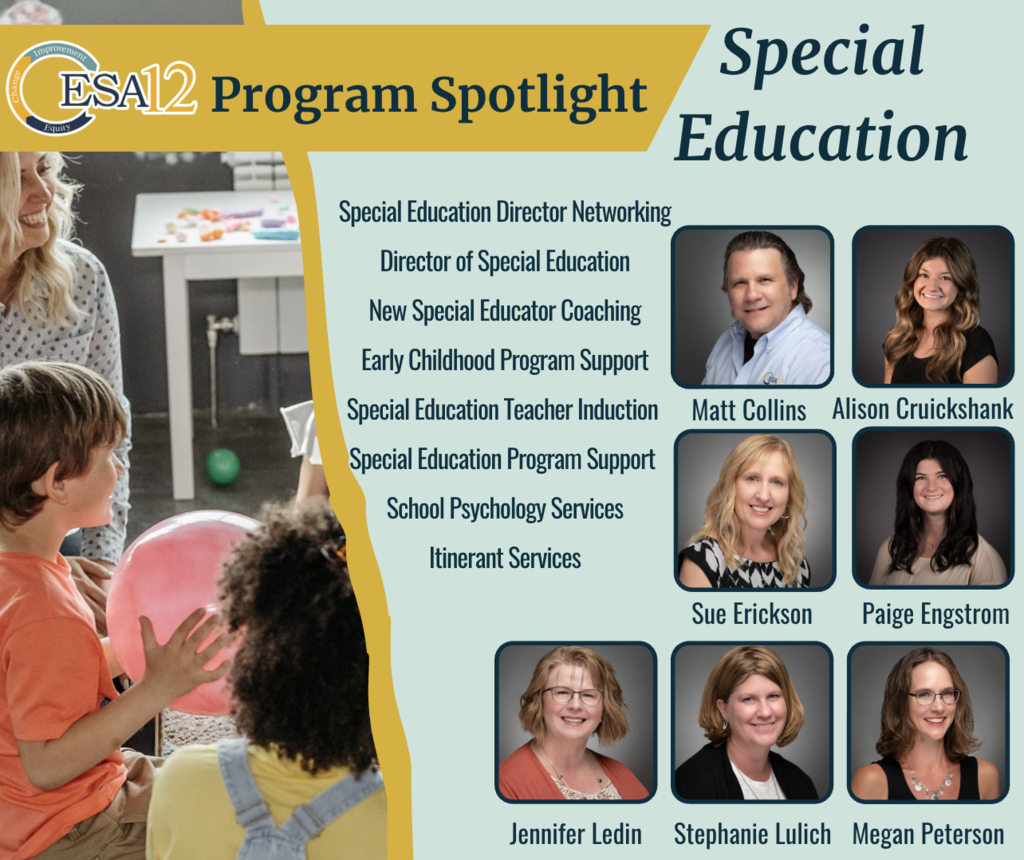 special education spotlight cesa staff